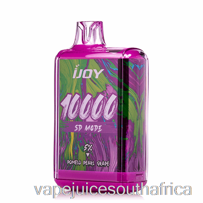 Vape Juice South Africa Ijoy Bar Sd10000 Disposable Pomelo Pearl Grape
